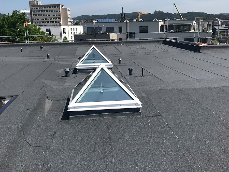 Flachdachpyramiden Bild 1