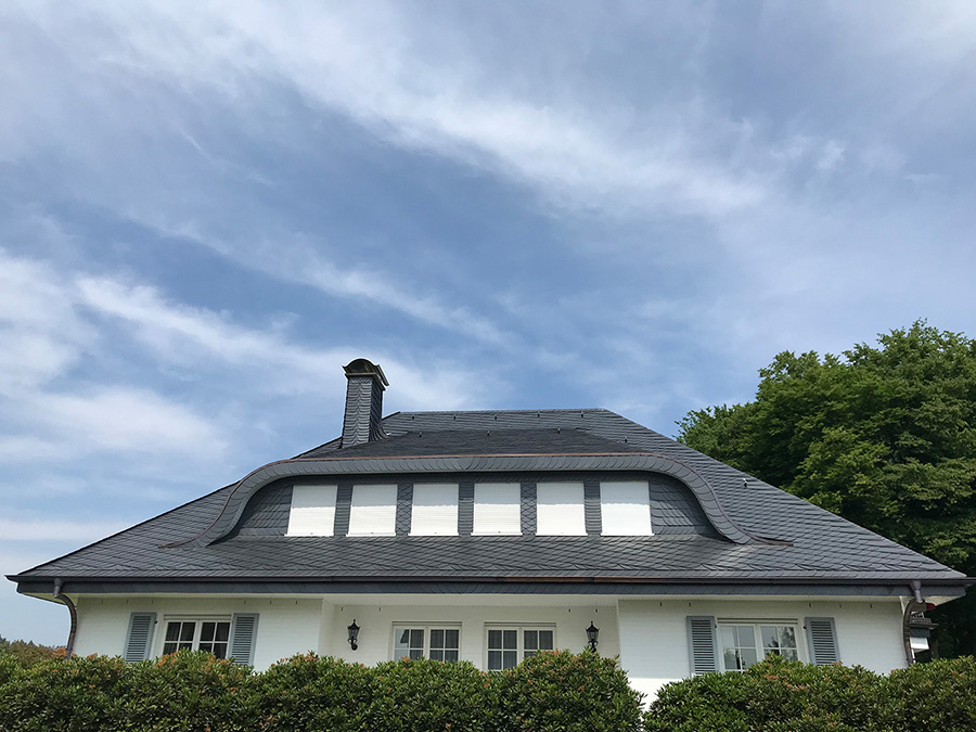 Schiefer Schuppenschablonen Bild 1